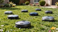 quiet robotic lawn mowers
