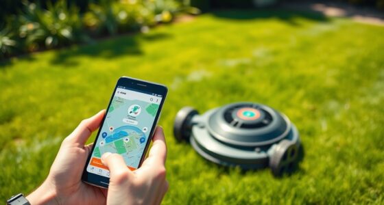 remote app based mower control