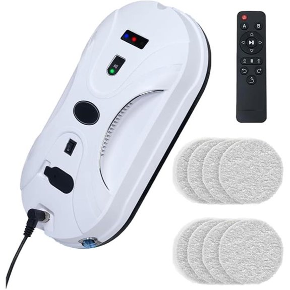 Automatic Window Cleaning Robot with Remote and Edge Detection