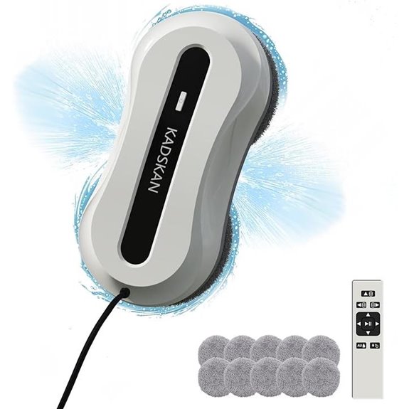 Automatic Window Cleaning Robot with Remote Control