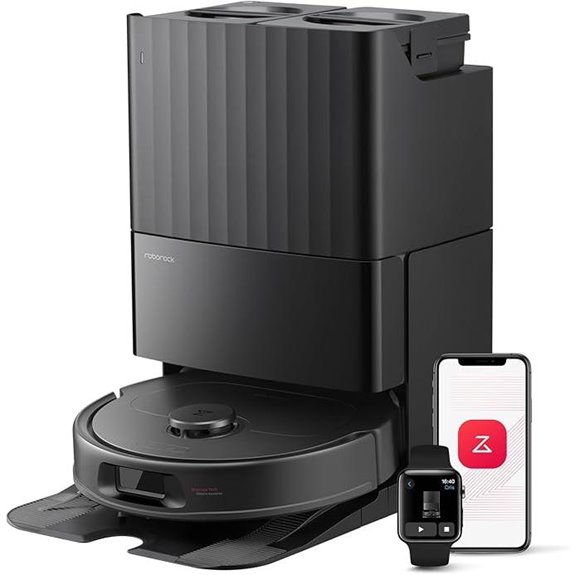 Roborock QV35S Robot Vacuum & Mop with Self-Empty