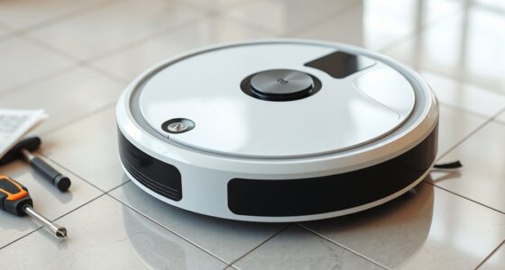 robot mop water spray issue