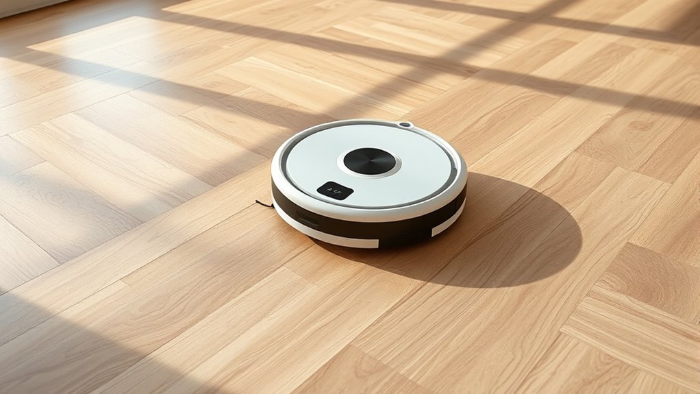 robot mops and laminate damage