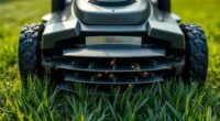 robot mower blade safety