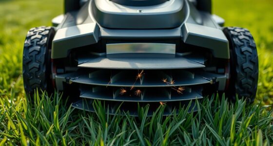robot mower blade safety