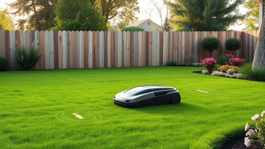 robot mower boundary requirements