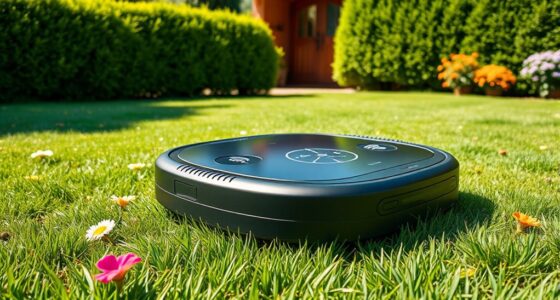 robot mower gps theft prevention