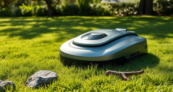 robot mower obstacle safety