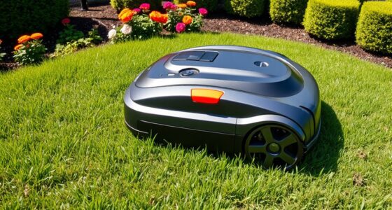 robot mower safety shutdown