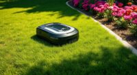 robot mowers edging capabilities