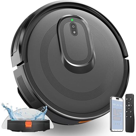 2-in-1 Robot Vacuum and Mop with App Control