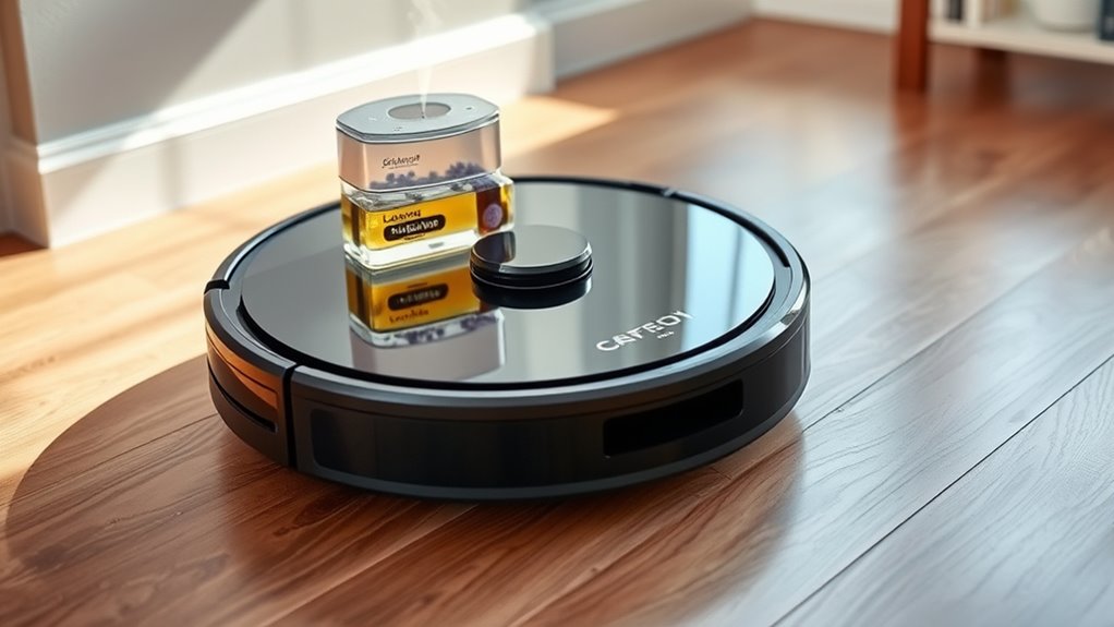 robot vacuum scent hack