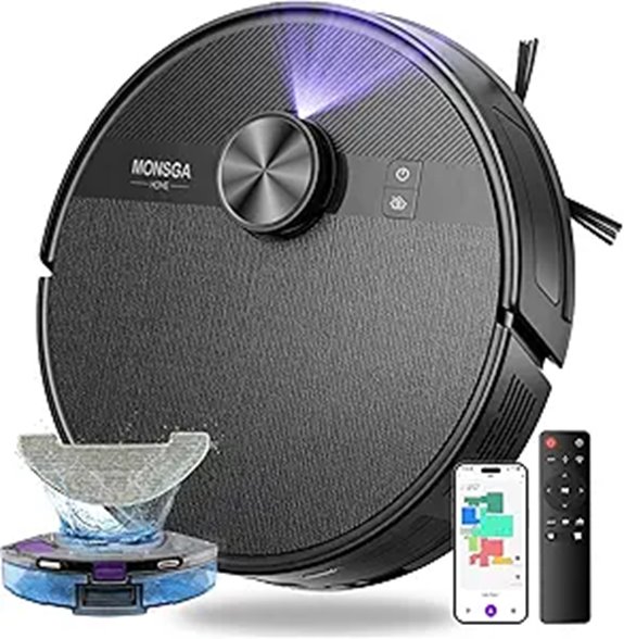 MONSGA Robot Vacuum & Mop 7000Pa Lidar Navigation