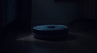 robot vacuums operate in darkness