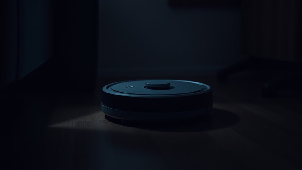 robot vacuums operate in darkness