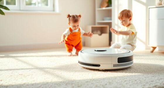 robot vacuums safety for children