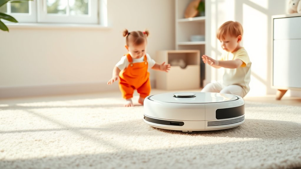robot vacuums safety for children