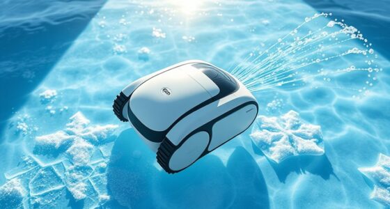 robotic cleaner cold water