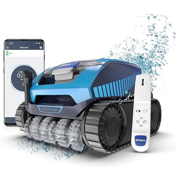 Polaris Freedom Plus Robotic Pool Cleaner with Caddy