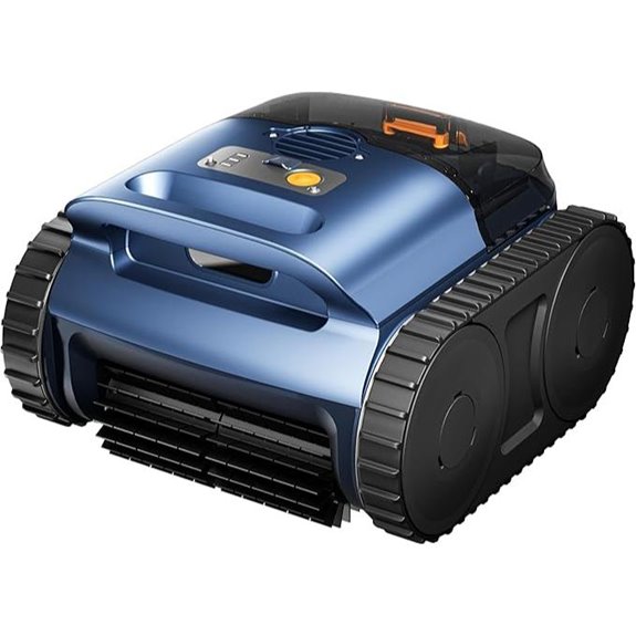 Robotic Pool Vacuum with Sonar Navigation and Wall Climb