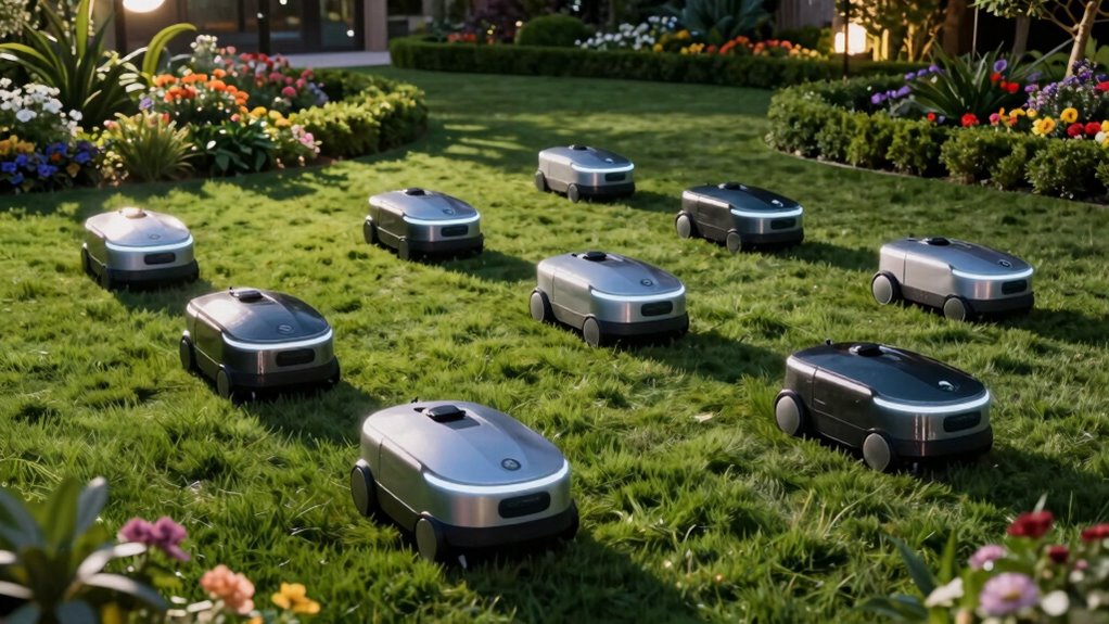 silent lawn mower options