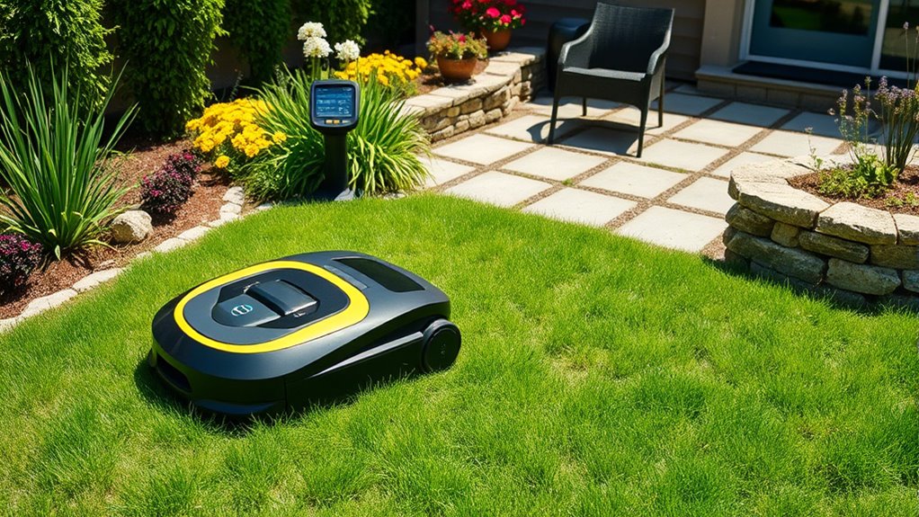 small yard robotic mower considerations