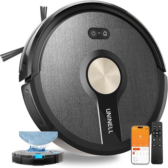Robot Vacuum and Mop Combo with App Control