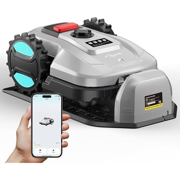 Robot Lawn Mower with App Control and Smart Features