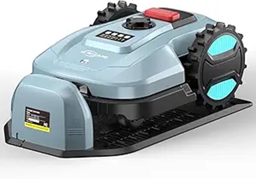 Robotic Lawn Mower with App Control & Obstacle Avoidance