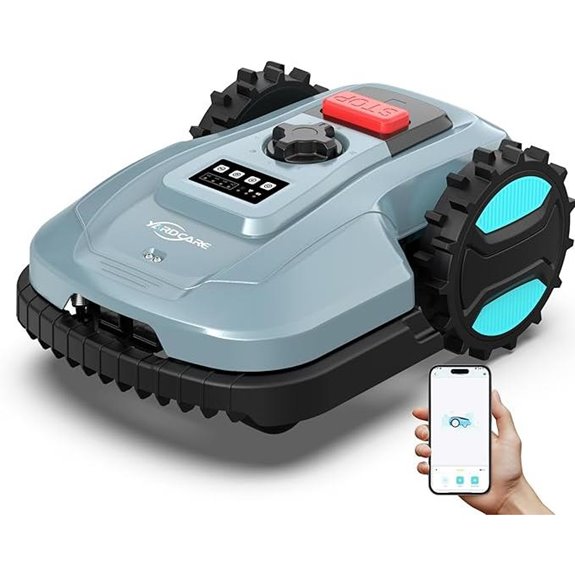 Smart App-Controlled Robotic Lawn Mower