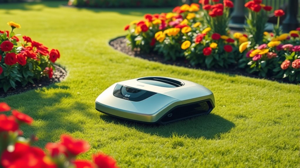 smart efficient lawn maintenance