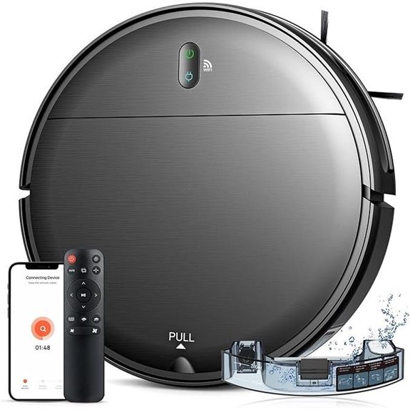 Robot Vacuum and Mop Combo with App & Voice Control