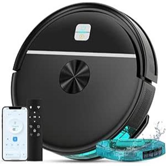 ECOHOME Robot Vacuum & Mop Combo with Wi-Fi