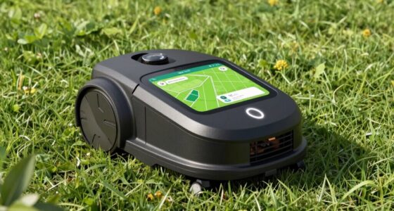 top app controlled robotic mowers