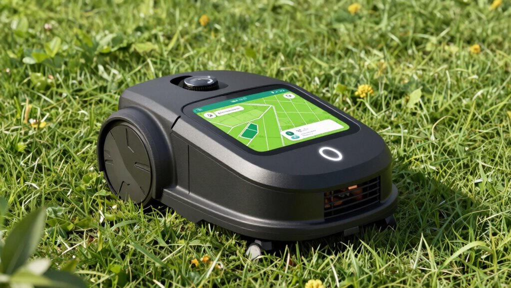 top app controlled robotic mowers