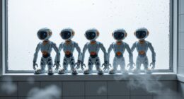 top bathroom window robots