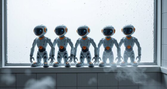 top bathroom window robots