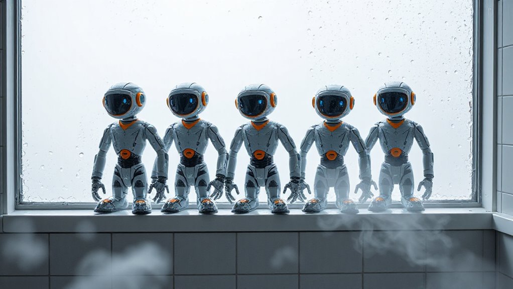 top bathroom window robots