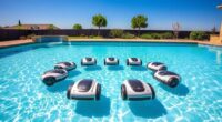 top fiberglass pool cleaners