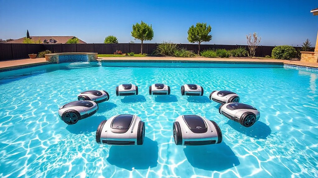 top fiberglass pool cleaners