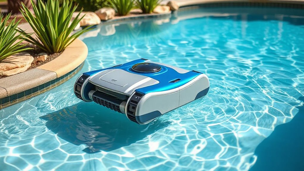 top shallow pool robot cleaners