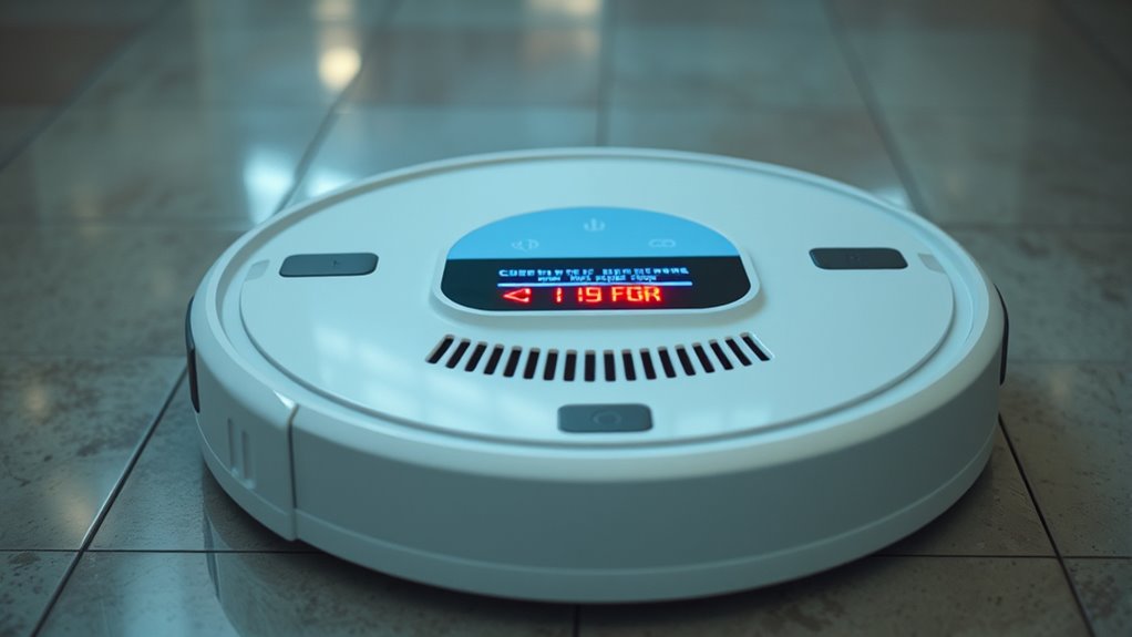 troubleshoot robot mop errors