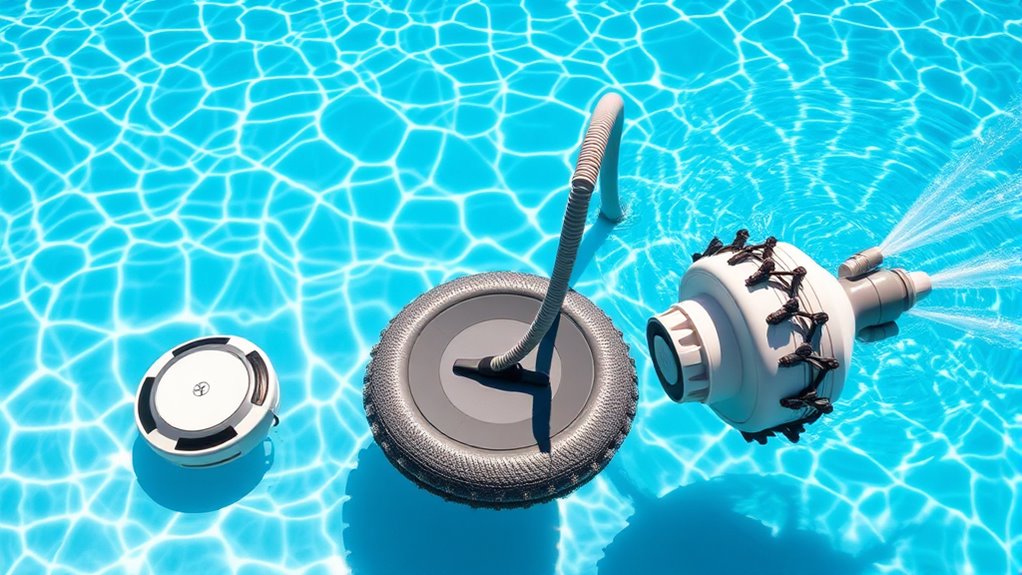 types of pool cleaners