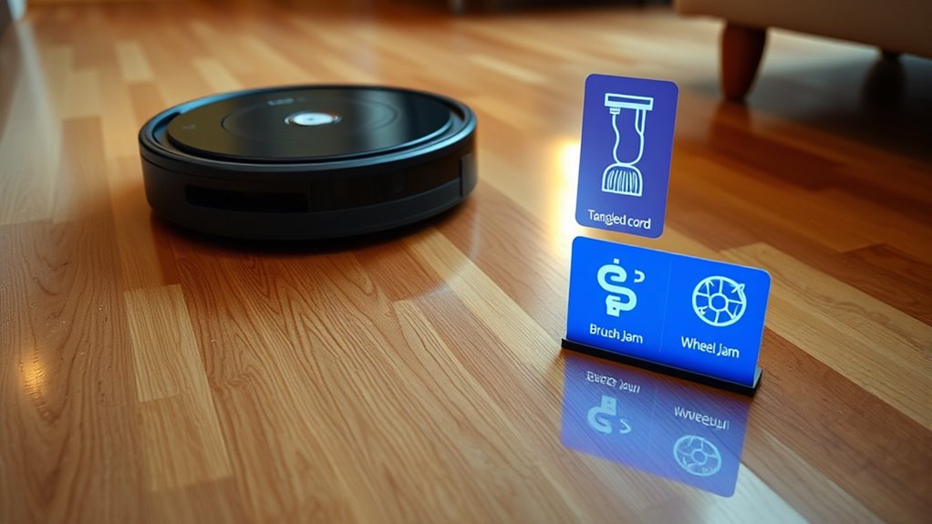 understanding roomba error signals