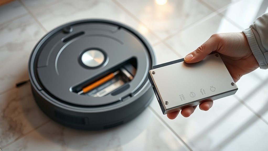 upgrade robot vacuum battery