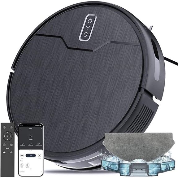 Robot Vacuum & Mop Combo with WiFi and Alexa