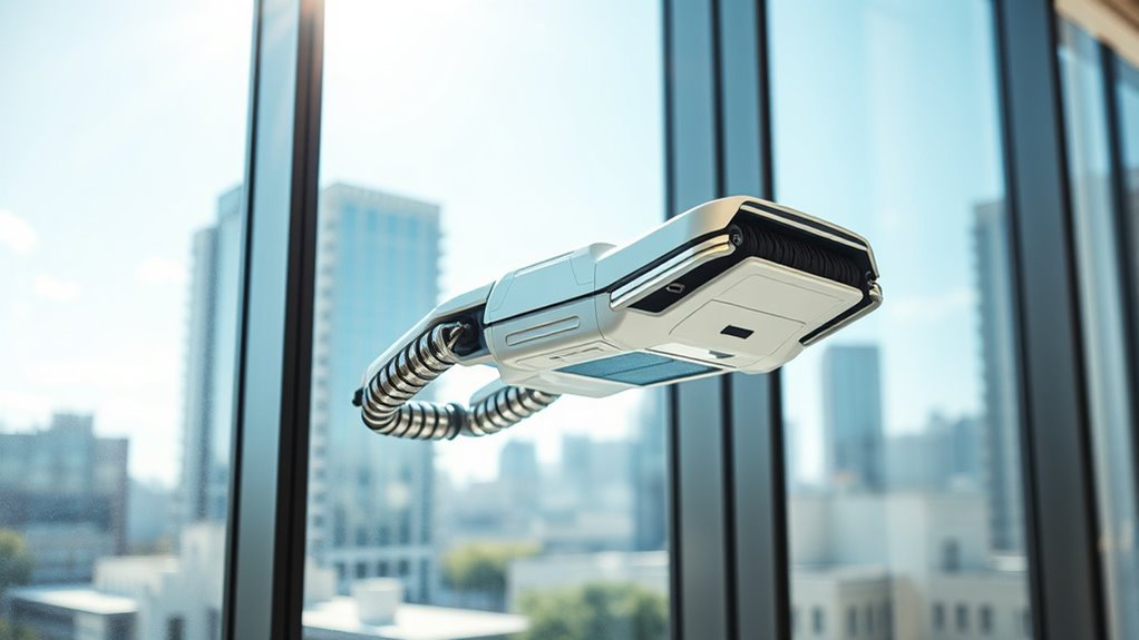 window robot cleaning duration