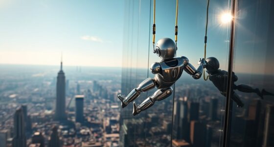 window robots use tethers