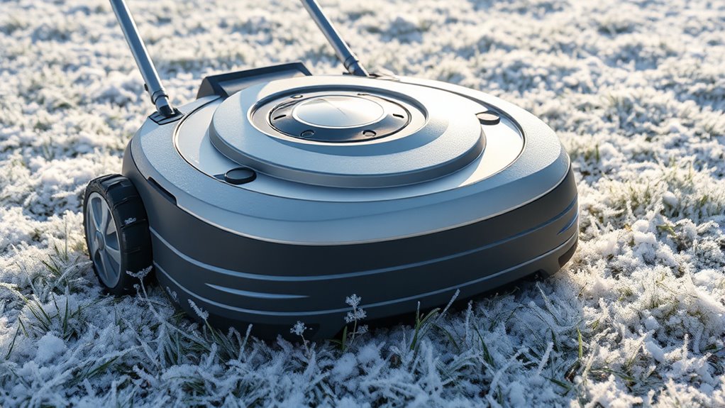 winter lawn care preparation