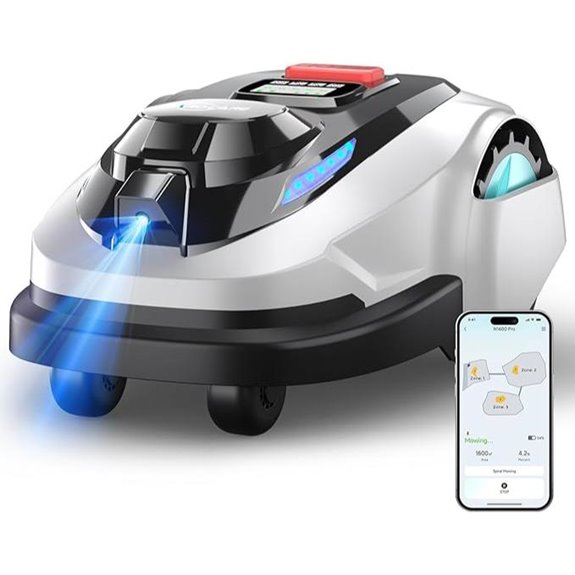 N1600 PRO Wireless Robot Lawn Mower with App Control